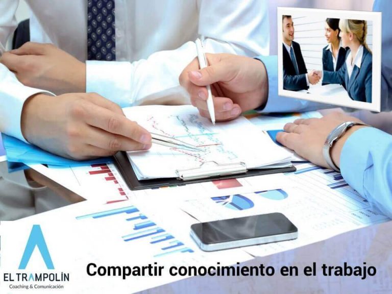 Compartir conocimiento en el trabajo