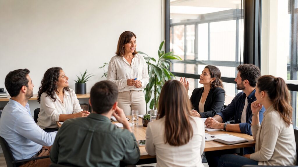 Oratoria empresarial para tu equipo